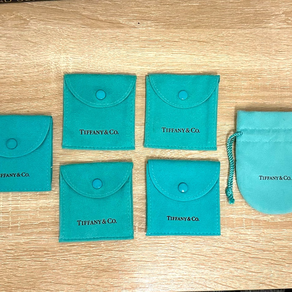 Tiffany & Co jewelry bags - six total